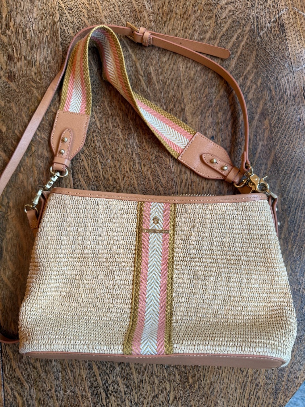 Spartina 449 Straw Charlie Shoulder Crossbody